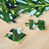 Tropische Monstera Leaves - Griekenland Legpuzzel (Zijkant)