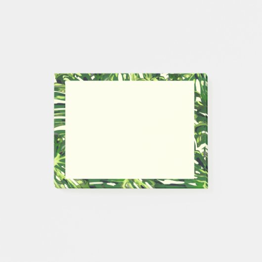 Tropische Monstera Leaves - Griekenland Post-it® Notes (Voorkant)