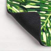 Tropische Monstera Leaves - Holiday Muismat (Hoek)