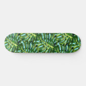 Tropische Monstera Leaves - Natuur Travel Persoonlijk Skateboard (Horizontaal)