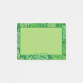 Tropische monstera Leaves Post-it® Notes (Voorkant)