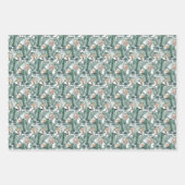 Tropische monstera vogel van het Paradijs Inpakpapier Vel (Voorkant 2)