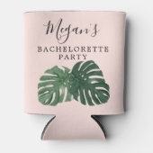 Tropische Monstera vrijgezellenfeest Can Koeler (Voorkant)