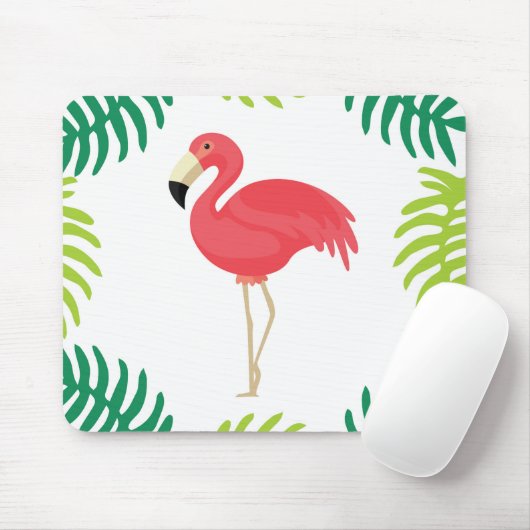 Tropische Muismat van Flamingo (Met muis)