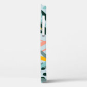 Tropische naadloze textuur met palmbladeren, roost Case-Mate iPhone case (Achterkant / Links)