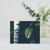 Tropische nacht briefkaart (Staand voorkant)