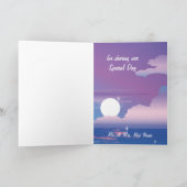 Tropische Nacht Dank U Trouwkaart Bedankkaart (Binnen)