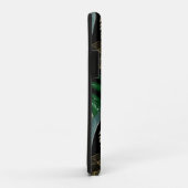 Tropische nacht  palm, banaan, plant, goud Case-Mate iPhone case (Achterkant/rechts)