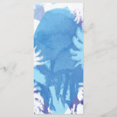 Tropische Nacht Trouwmenu Kaarten (Achterkant)