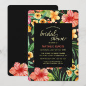 Tropische Nacht Uitnodiging (Voorkant / Achterkant)