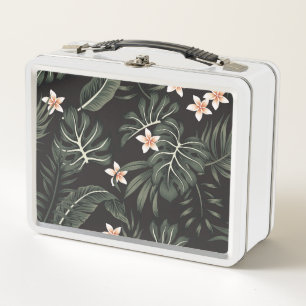 Tropische nachtflora: exotische Vintage.