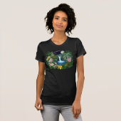Tropische nachtingen t-shirt (Voorkant volledig)