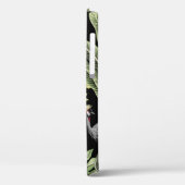 Tropische  nachtkraanvogel, palmbomen, verbod Case-Mate iPhone case (Achterkant / Links)