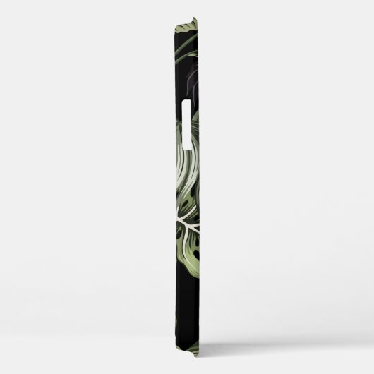 Tropische  nachtkraanvogel, palmbomen, verbod Case-Mate iPhone case (Achterkant / Rechts)