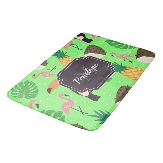 Tropische Natuur Badmat (Gekanteld)