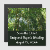 Tropische Natuur bos van palmbomen (Voorkant / Achterkant)