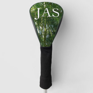 Tropische Natuur bos van palmbomen Golfheadcover