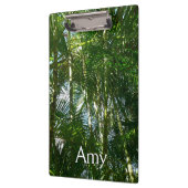 Tropische Natuur bos van palmbomen Klembord (Links)