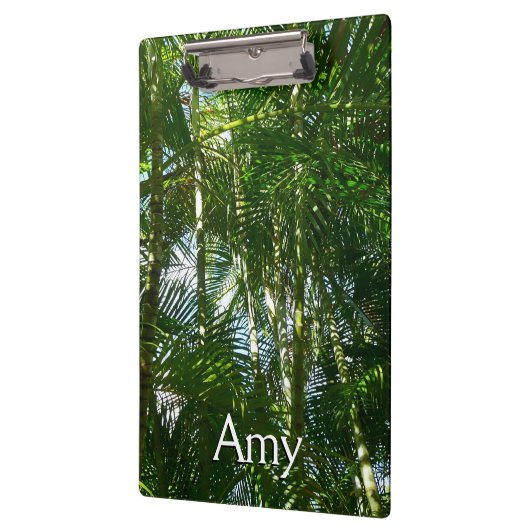 Tropische Natuur bos van palmbomen Klembord (Links)