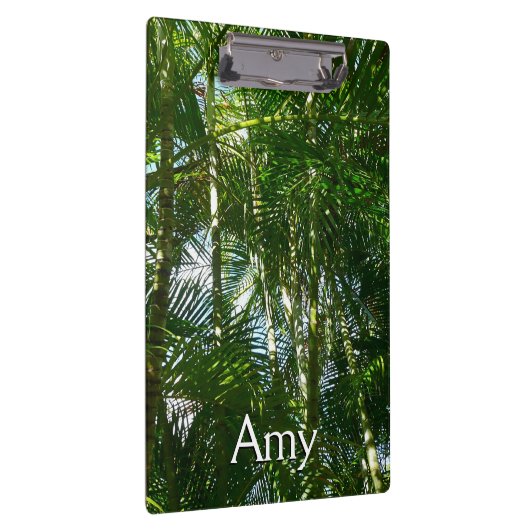 Tropische Natuur bos van palmbomen Klembord (Rechts)