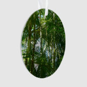 Tropische Natuur bos van palmbomen Ornament (voorkant)
