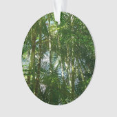 Tropische Natuur bos van palmbomen Ornament (voorkant)