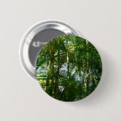 Tropische Natuur bos van palmbomen Ronde Button 5,7 Cm (Voorkant /achterkant)