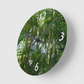 Tropische Natuur bos van palmbomen Ronde Klok (Hoek)