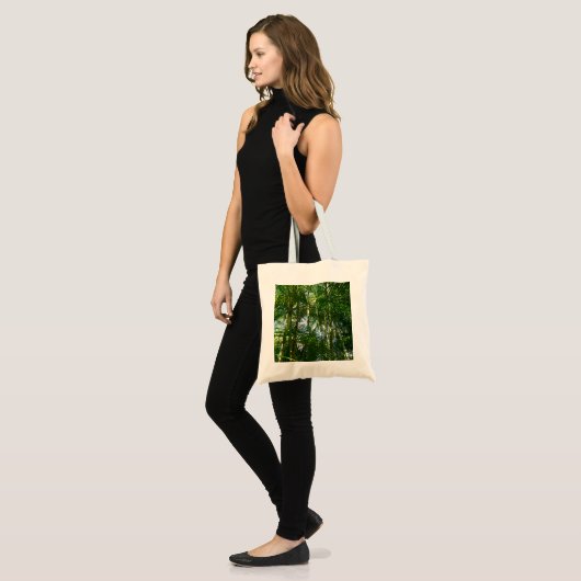 Tropische Natuur bos van palmbomen Tote Bag (Voorkant (model))