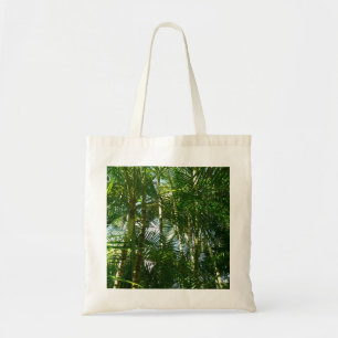 Tropische Natuur bos van palmbomen Tote Bag