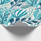 Tropische Natuur gebladerte ontwerp Cadeaupapier (Hoek)