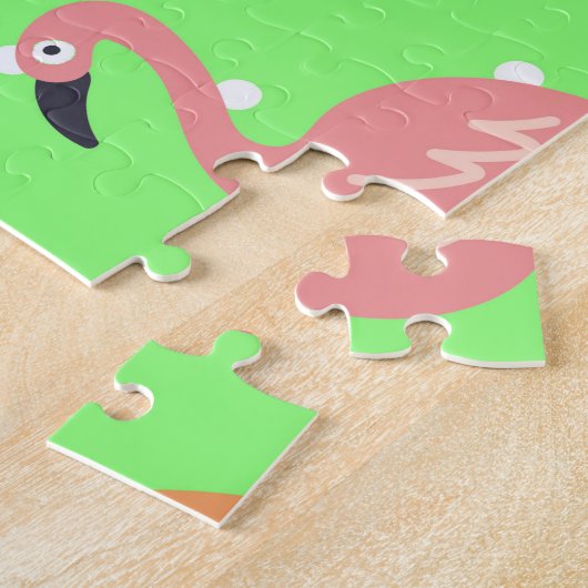 Tropische Natuur Legpuzzel (Zijkant)