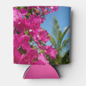 Tropische Natuur van Bougainvillea en Palm Blikjeskoeler (Voorkant)