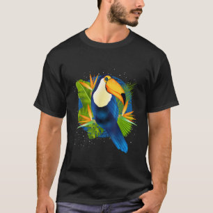 Tropische Natuur verlaat Toucan T-shirt