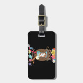 Tropische Natuur's Bounty" Kokosnoot limonade kuns Bagagelabel (Voorkant verticaal)