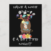 Tropische Natuur's Bounty" Kokosnoot limonade kuns Briefkaart (Voorkant)