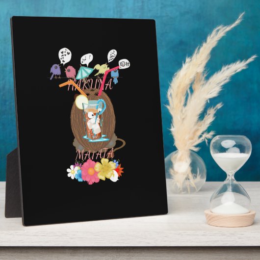 Tropische Natuur's Bounty" Kokosnoot limonade kuns Fotoplaat (Zijkant)