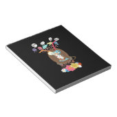 Tropische Natuur's Bounty" Kokosnoot limonade kuns Notitieblok (Schuin)