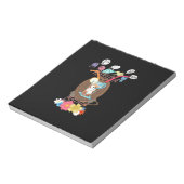 Tropische Natuur's Bounty" Kokosnoot limonade kuns Notitieblok (Linkerzijde)