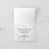 Tropische Nautische Prettige feestdagen uit Florid (Binnen)