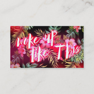 Tropische Neon Glow wordt zo wakker Visitekaartje