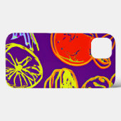 Tropische neonspiegels Case-Mate iPhone case (Achterkant (horizontaal))