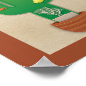 Tropische oasis poster (Hoek)