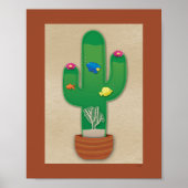 Tropische oasis poster (Voorkant)