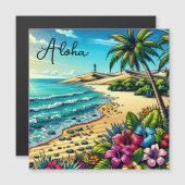 Tropische Oceaan Aloha Vakantie (Voorkant / Achterkant)