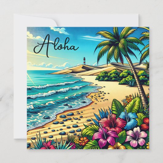 Tropische Oceaan Aloha Vakantie (Voorkant)