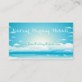 TROPISCHE OCEAAN DROMEN Website Trouwen Kaart (Achterkant)