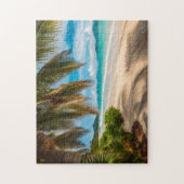 Tropische oceaan spel puzzel legpuzzel (Verticaal)