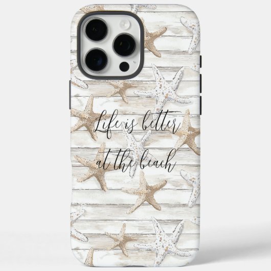 Tropische oceaan strand zeesterren Case-Mate iPhone case (Achterkant)