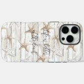 Tropische oceaan strand zeesterren Case-Mate iPhone case (Achterkant (horizontaal))